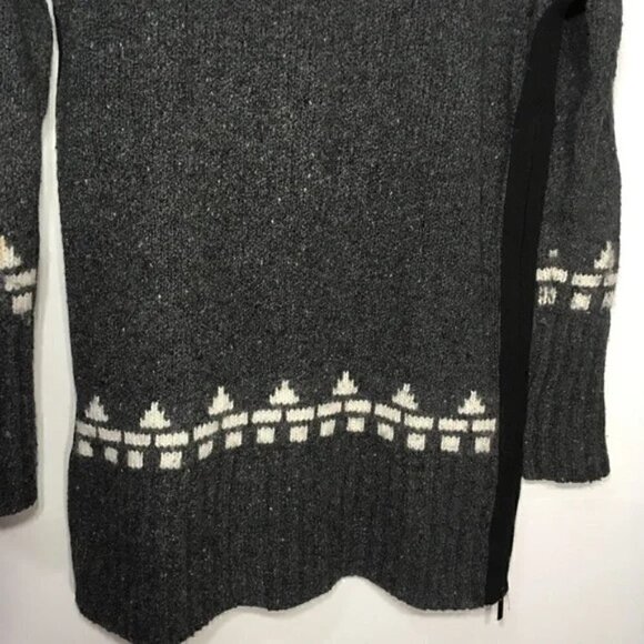 Banana Republic Wool Alpaca Cowl Neck Tunic /Sweater Dress Size L - Picture 4 of 6